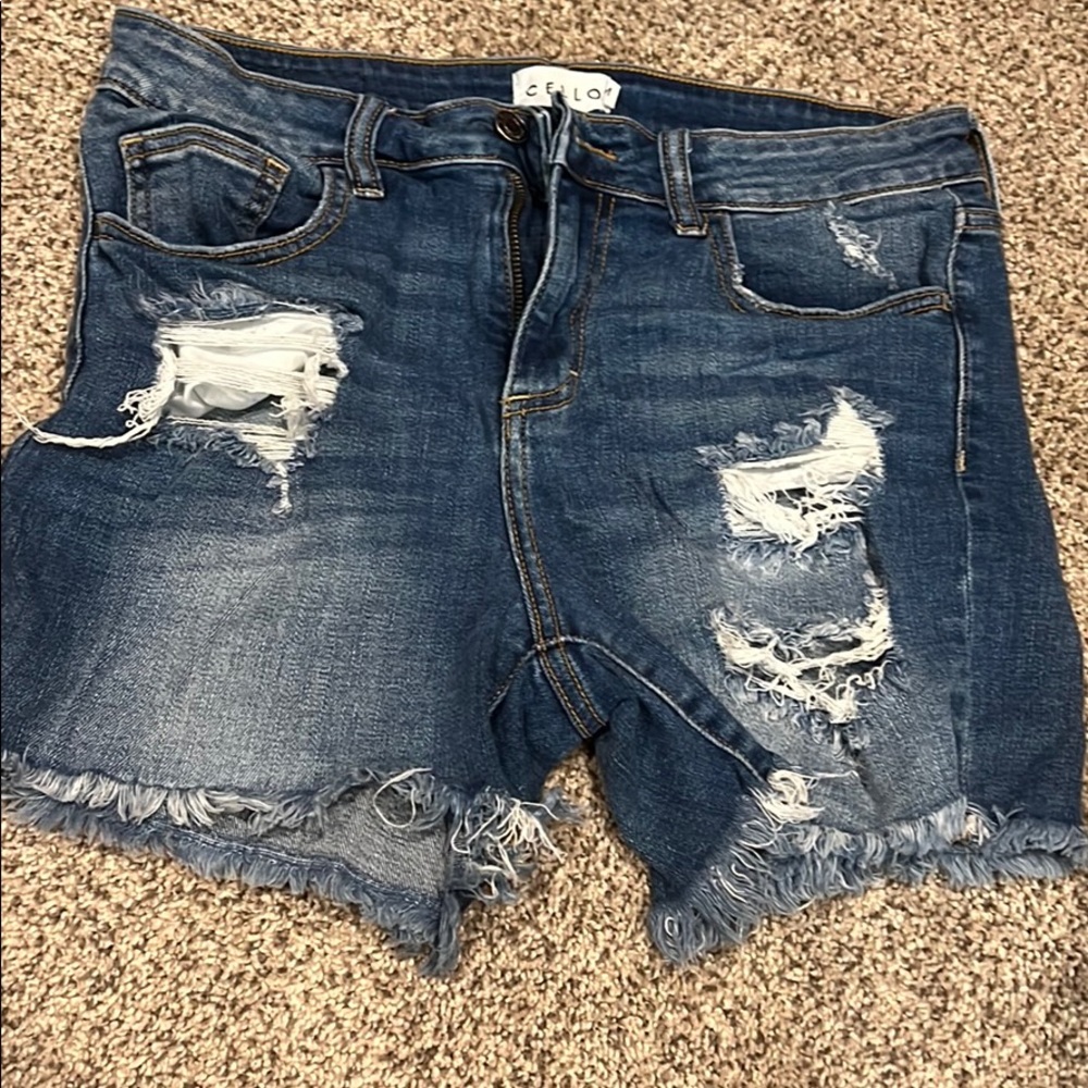 Jean shorts